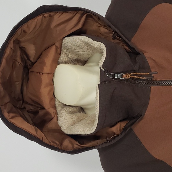 BURTON LIVING LINING W PROWESS HOODED ZIP FRONT JACKET WINTER SNOW WOMEN'S L - Picture 4 of 16